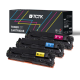 Kompatibilní náhrada za Multipack (3) Tonery CMY (bez černé) Kompatibilní s Canon i, LBP HP LaserJet Pro - Nahrazuje 131A (CF211A) / CRG-731 (6271B002)